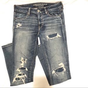 AE Distressed Jeans Jegging